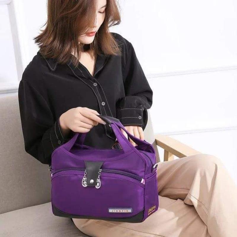 Waterproof Nylon Women Shoulder Messenger Bags Large Capacity Ladies Handbags Tote Bolsa Fashion Tote Bag 2023 New Female Anti Theft Multi-pocket Oxford Cloth Bag