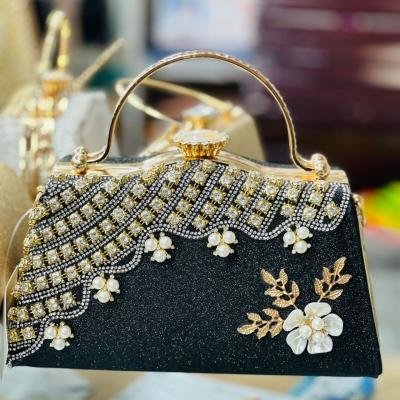 Stone Work Based Hand Purse For Bridal,Girls and Women